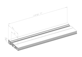 AUFSATZSCH.EP B171 S96 GR.150 RAL7035 K5 PPZB5330-021121
