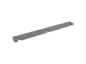 UNTERLEGPLATTE Z A0608 EDELSTAHL-SILBER FRUP0180-040010