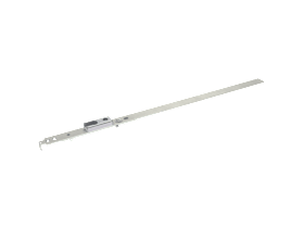 SIEGENIA-AUBI Schließer VSU/A Stulp 408 mm galvanisiert links mit Fehlbedienungssperre