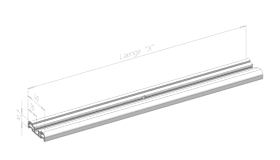 TRAEGERSCHIENE STANDARD GR 250 B1 PPTB0960-524010