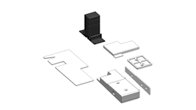 DICHTT. MP H IV92 RE SCH. E/L RAL7035 B1 PMRB5301-021010