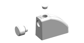 ANSCHLAGBOCK HS OBEN RAL9005 B1 PMZB0660-023011