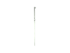 SIEGENIA-AUBI Schließer Titan VSO/A RSA Stahl zum Aufschrauben Drehkipp 412 mm 1 Schließzapfen
