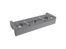 UNTERLEGPLATTE A1665 RB/FBS FV K100 FRUP0250-040060