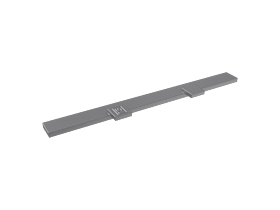 UNTERLEGPLATTE Z A2260 EDELSTAHL-S. K100 FRUP0440-040060