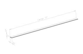 ABDECKLEISTE DS 28/28 GR270 RAL9005 B10 PMZB3080-023020