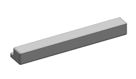 DICHTKEIL UNTEN GRAU K1000 PZUB6040-000290