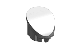 ABDECKKAPPE ST-VS ES CO EDELSTAHL-SILBER B50 VE=50  SIEGENIA  PZUN3090-040050