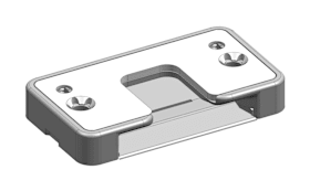 SCHLIESSTEIL MP ES CO RAL 7035 VE=1 SIEGENIA PRSN3020-021010