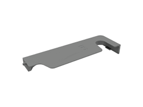 ABDECKKAPPE EL AX 30 LI. RAL7037 K50 TKEL4032-0E4051