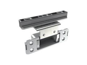 SIEGENIA-AUBI Drehkippflügelband SF KF 13 mm Stahl zum Anschrauben galvanisiert titan silber