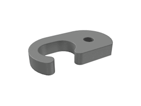 DISTANZPLATTE UE A0004/1 EDELST.-SIL.B25 MRDZ0020-040040