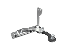 SIEGENIA-AUBI Ecklager C14/9 Drehkipp anpressdruckverstellbar titan silber