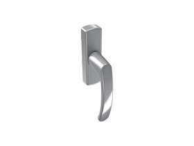 SIEGENIA-AUBI Aufliegendes Fenstergetriebe Globe DG, Aluminium silber, verdeckt verschraubt