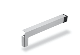 delwo FB Gleitendstück GAA1000 Putz 360mm RS 1950 PA blank