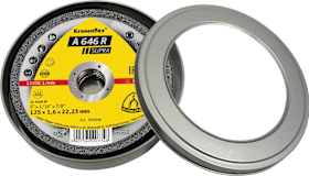 Klingspor A 646 R Dose Trennscheiben, 125 x 1,6 x 22,23 mm gerade 