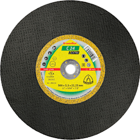 Klingspor C 24 EX Großtrennscheiben, 300 x 3,5 x 20 mm gerade