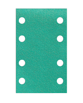 Klingspor FP 77 K Streifen kletthaftend wirkstoffbeschichtet, 80 x 133 mm Korn 320 Lochform GL18