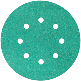 Klingspor FP 77 K Scheiben kletthaftend wirkstoffbeschichtet, 125 mm Korn 320 Lochform GLS5