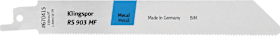 Klingspor RS 903 MF Säbelsägeblätter, 230 x 19 x 0,9 mm Nutzlänge 210Bi-Metall, gefräst, geschränkt , 18 Zähne pro Zoll, SB-verpackt im Karton