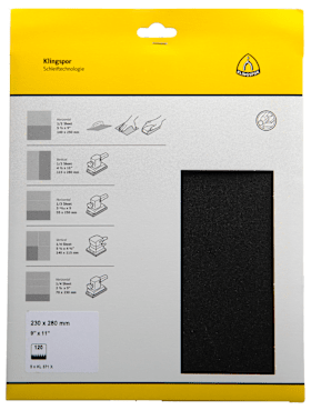Klingspor Schleifbogen KL 371X SB-verpackt