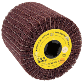 Schleifmoprad mit Vlies NCW600 K100 100x100x19mm Klingspor