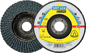Schleifmopteller SMT624 115mm K 60 gew. Klingspor