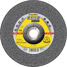 Schruppscheibe A24R Supra180x8mm gekr. Klingspor
