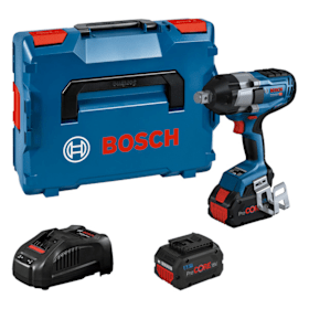 Bosch Akku-Drehschlagschrauber GDS 18V-1050 H, 2 Akku ProCORE18V 5.5Ah, Ladg., L-BOXX