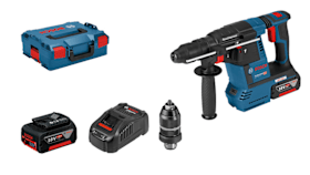 Bosch Akku-Bohrhammer mit SDS plus GBH 18V-26F,L-BOXX 136, 2 x Li-Ion-Akku 5,0 Ah