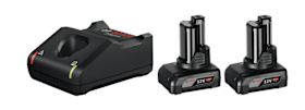 Bosch Starter-Set 2 x 12V6.0Ah + GAL12V-40