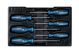 Bosch Schrauber Schraubendreher-Set, 6-tlg., TX