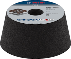 Bosch PRO Metal Konischer Schleiftopf, 90 x 110 x 55 mm, G24