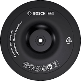 Bosch PRO Backing Pad, 125x 8 mm, Klettverschluss