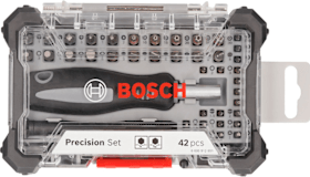 Bosch Schraubendreher-Set mit Präzisions- und Standardbits, 42 tlg.