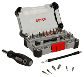 Bosch Präzisions-Schrauberbit-Set, Display, 5x 43‑tlg.