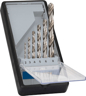 Bosch PRO Metal HSS-G Spiralbohrer-Set, 6-tlg.