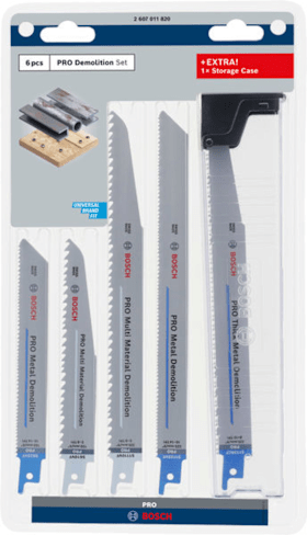Bosch PRO Demolition Blade Set, 6-tlg.