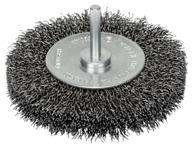 Bosch Scheibenbürste für Bohrmaschinen, gewellt, 100 mm, 20 mm