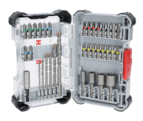 Bosch Extra Hard und CYL-3 Set, 35‑tlg. im Pick and Click-Koffer