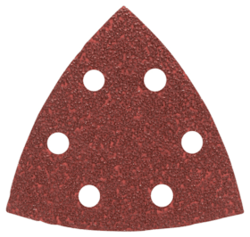 Bosch Schleifblatt-Set für Deltaschleifer, 93 mm, 40, 6 Löcher, 25er-Pack