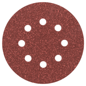 Bosch Schleifblatt-Set für Exzenterschleifer, 8 Löcher, 125 mm, K 60, 25er-Pack