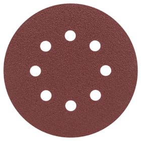 Bosch Schleifblatt-Set für Exzenterschleifer, 8 Löcher, 125 mm, K 80, 25er-Pack