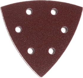 Bosch Schleifblatt-Set für Deltaschleifer, 93 mm, 60 - 240, 6 Löcher, 25er-Pack