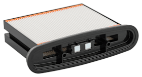 Bosch Faltenfilter, Polyester, viereckig, 4300 cm², 257 x 69 x 187 mm