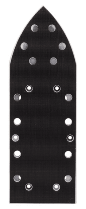 Bosch Schleifplatte verlängert, 185 x 93 mm, Deltaform