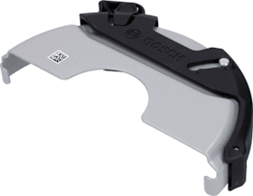 Bosch Schutzkombinationshaube zum Schneiden, Aufhebelung aus Metall