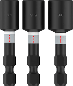 Bosch "PRO Nutsetter Impact, 1/4"" x50mm, 5/16"" x50mm, 3/8"" x50mm, 1 7/8""  x50mm, 4-tlg."