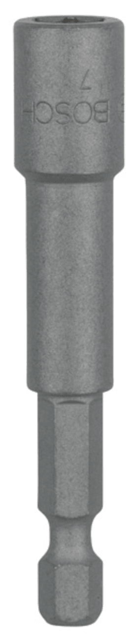 Bosch Steckschlüssel, 65 x 7 mm, M 4, Tiefenanschlag 3 600 552 506/3 600 552 507