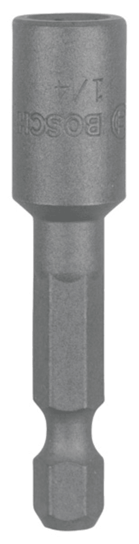 Bosch Steckschlüssel, 50 mm x 1/4-Zoll, mit Magnet